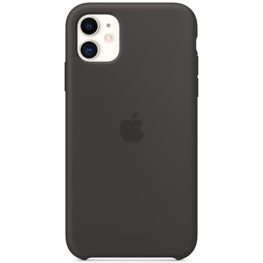 Silikoncase für das Apple iPhone 11 - Schwarz