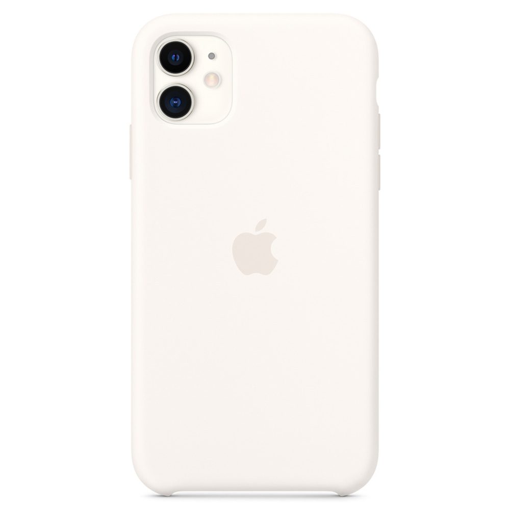 Silikoncase für das Apple iPhone 11 - White