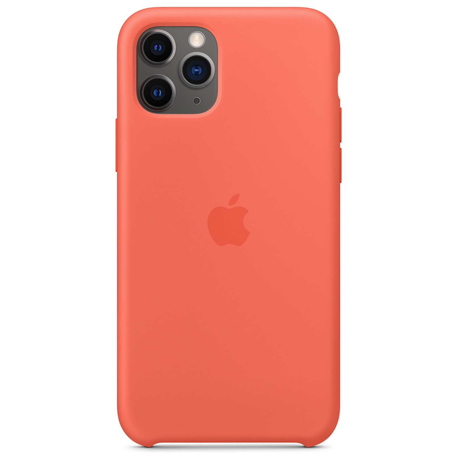Silikoncase für das Apple iPhone 11 Pro - Clementine Orange