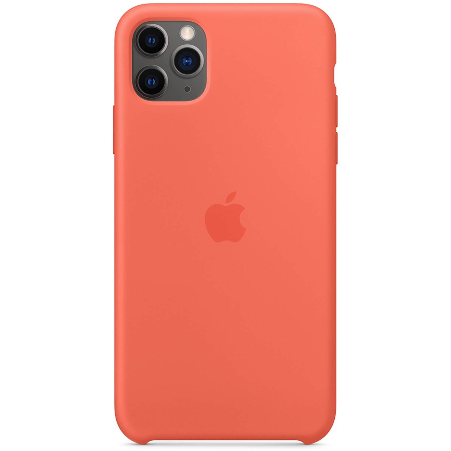 Silikoncase für das Apple iPhone 11 Pro Max - Clementine Orange