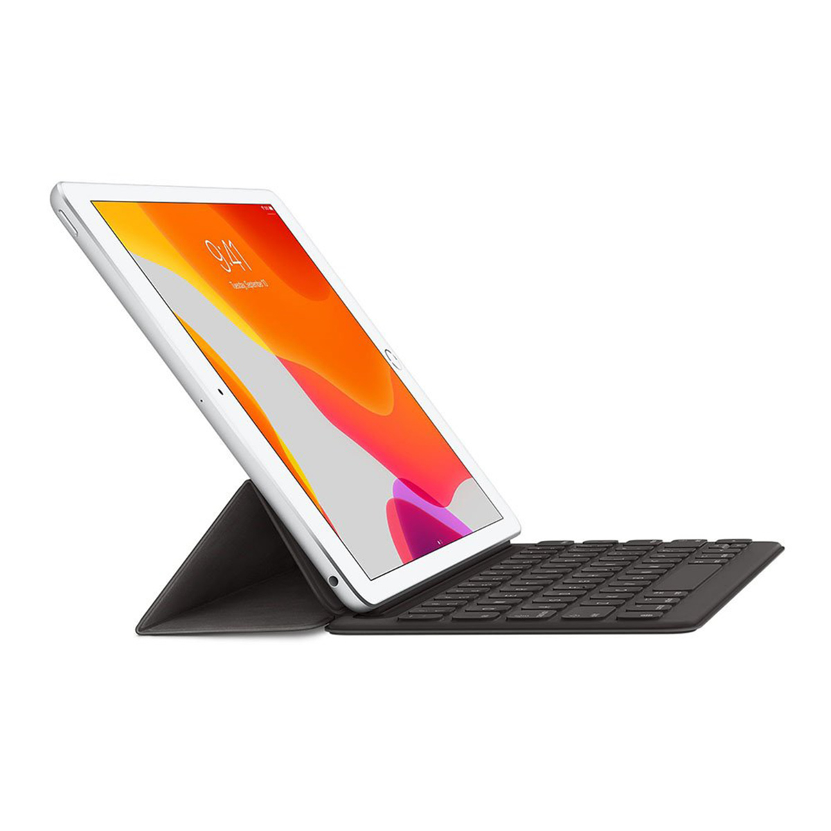 Smart Folio Keyboard für das Apple iPad 9 (2021) 10.2 Zoll / iPad 8 (2020) 10.2 Zoll / iPad 7 (2019) 10.2 Zoll / Air 3 (2019) / Pro 10.5 (2017) - QWERTZ / DE - Schwarz