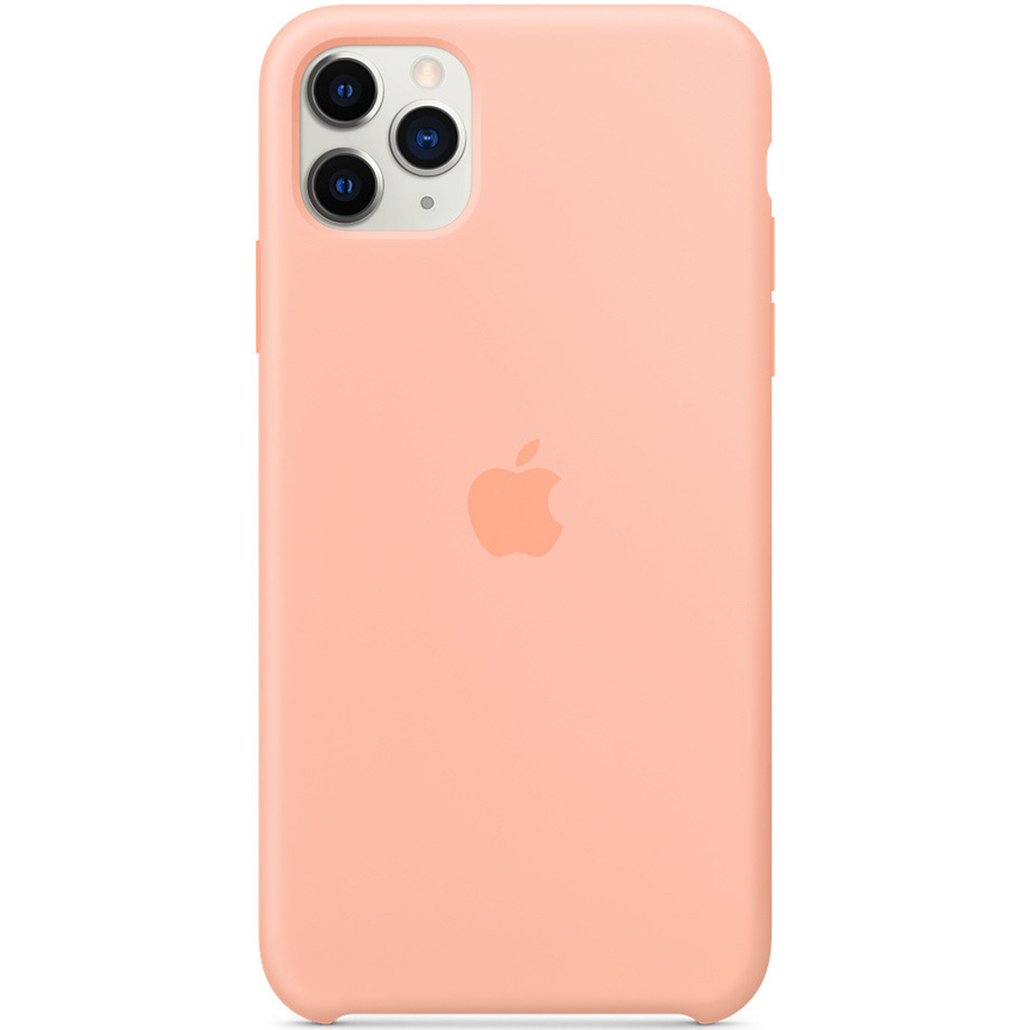 Silikoncase für das Apple iPhone 11 Pro Max - Grapefruit