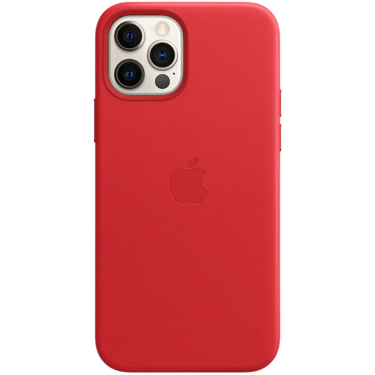 Leder-Case MagSafe für das Apple iPhone 12 (Pro) - Red