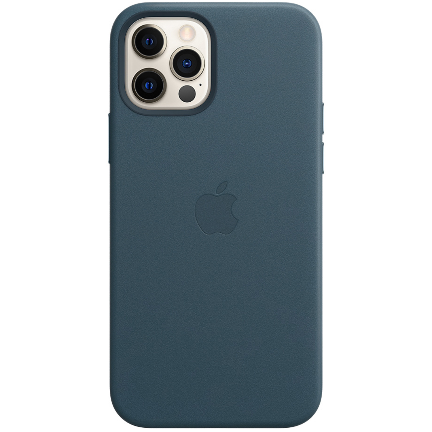 Leder-Case MagSafe für das Apple iPhone 12 (Pro) - Baltic Blue