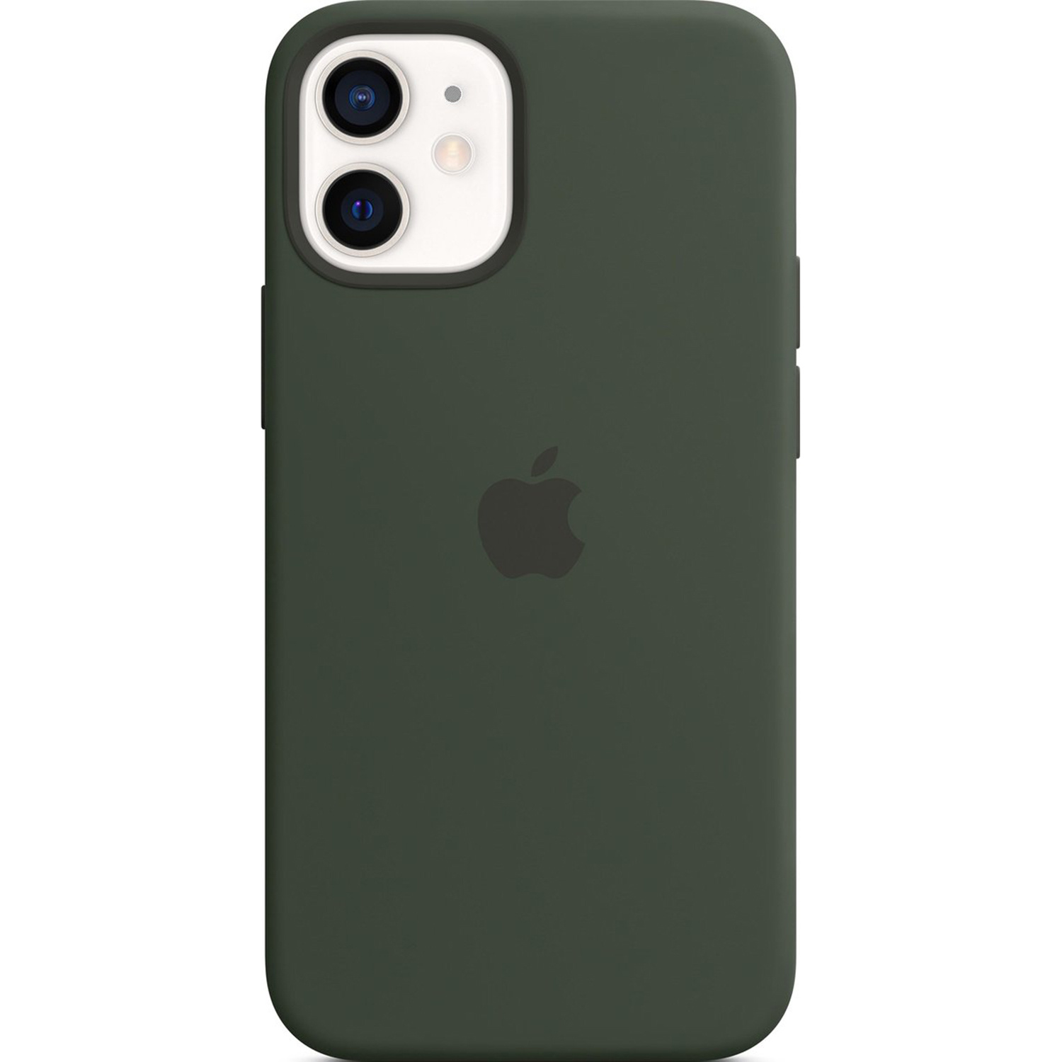 Silikon-Case MagSafe für das Apple iPhone 12 Mini - Cypress Green