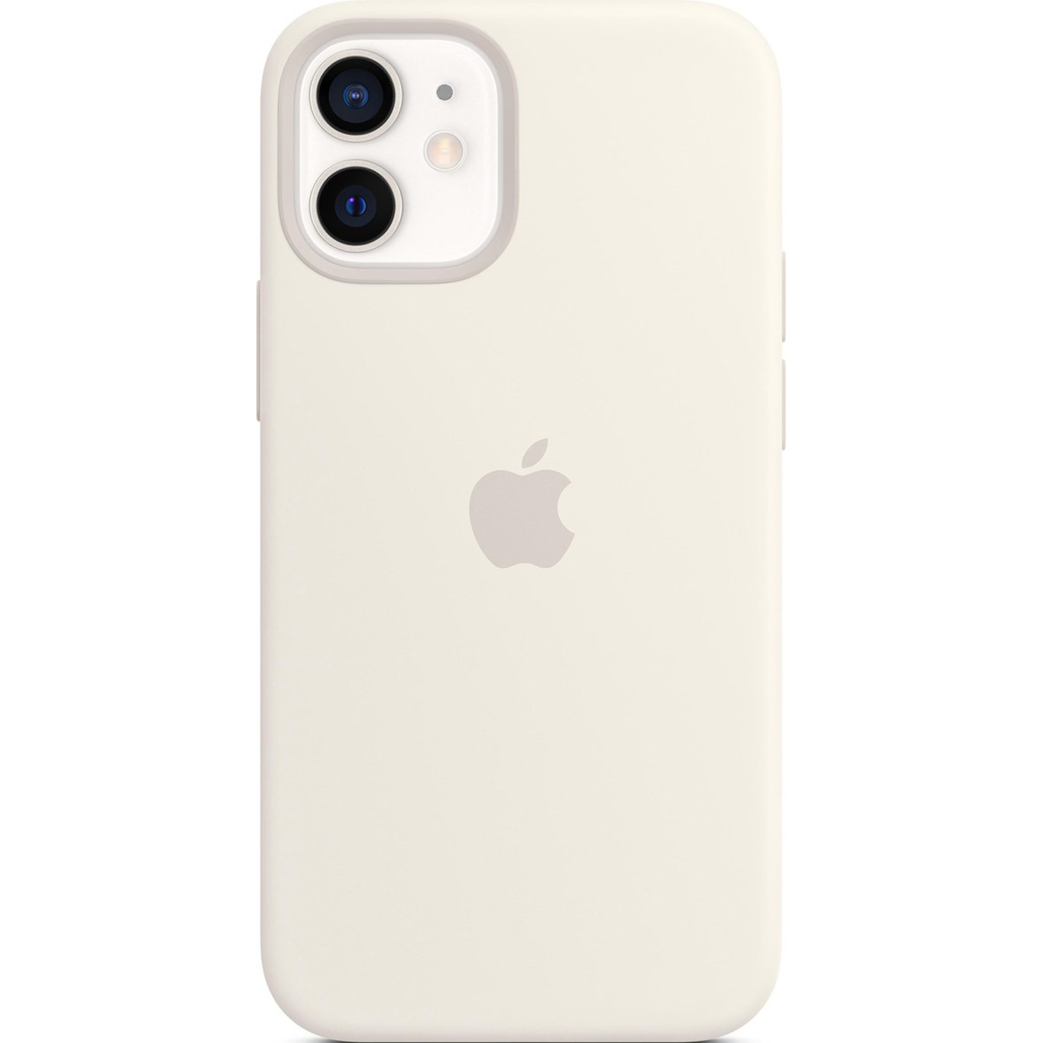 Silikon-Case MagSafe für das Apple iPhone 12 Mini - White