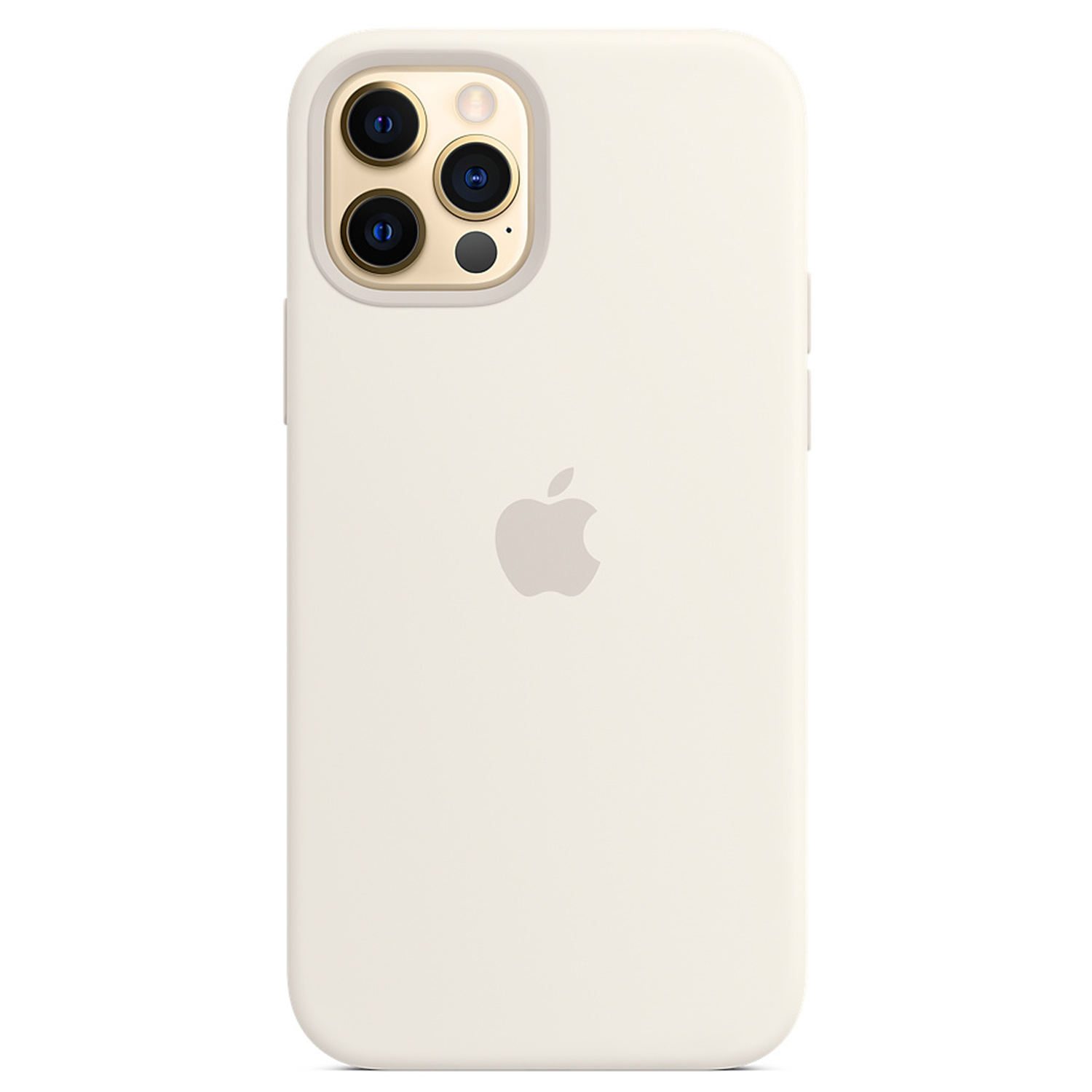 Silikon-Case MagSafe für das Apple iPhone 12 (Pro) - White
