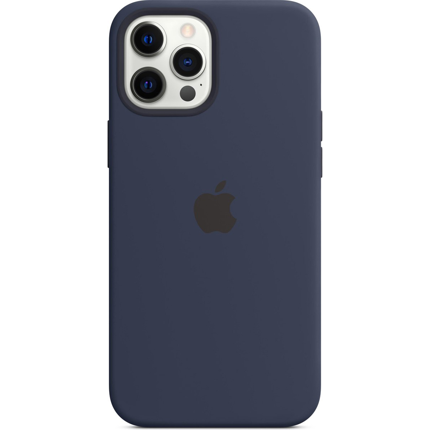 Silikon-Case MagSafe für das Apple iPhone 12 Pro Max - Deep Navy