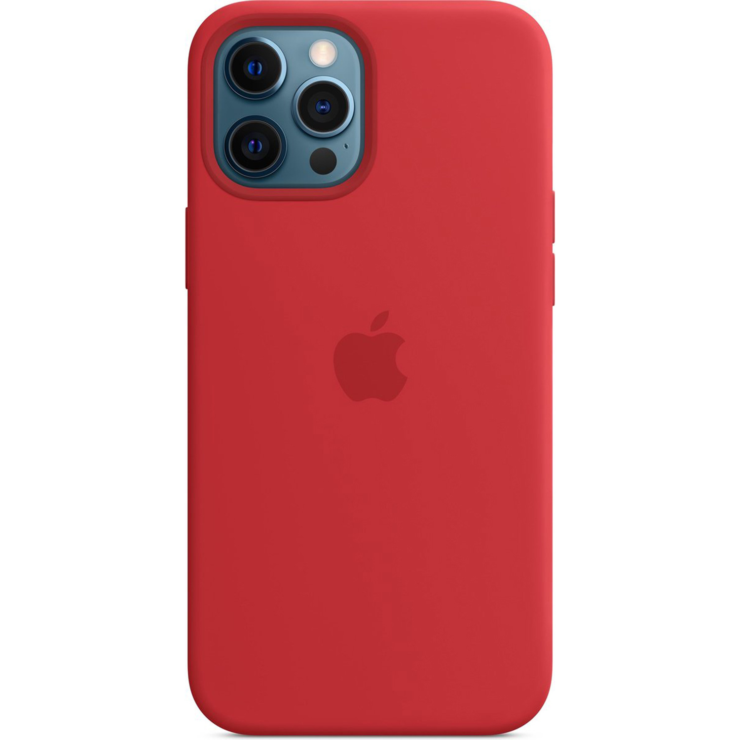 Silikon-Case MagSafe für das Apple iPhone 12 Pro Max - Red