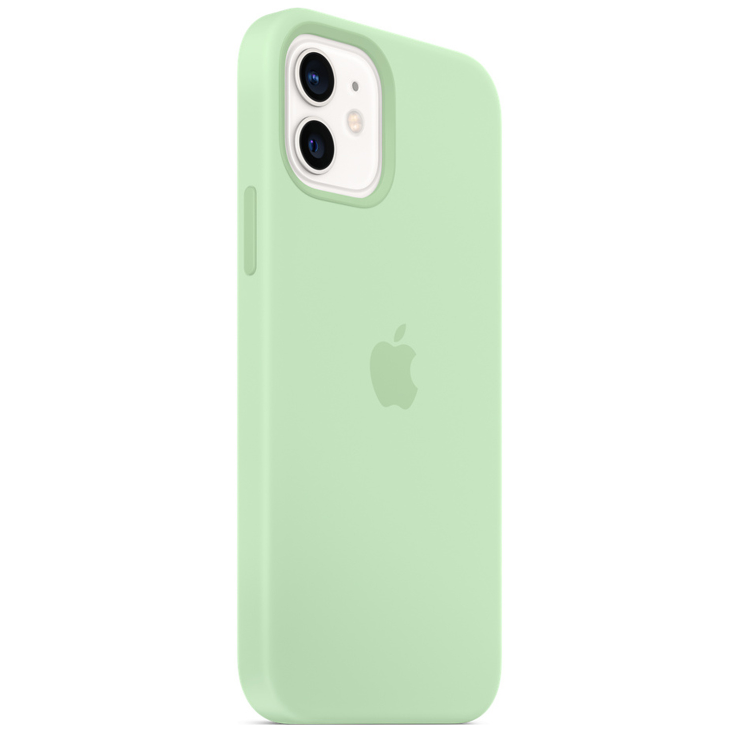 Silikon-Case MagSafe für das Apple iPhone 12 Pro Max - Pistachio