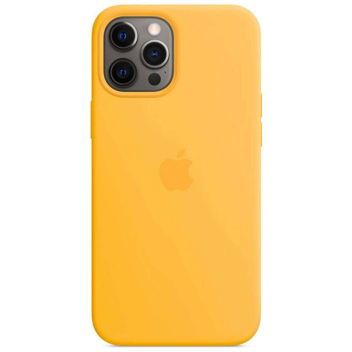 Silikon-Case MagSafe für das Apple iPhone 12 Pro Max - Sunflower