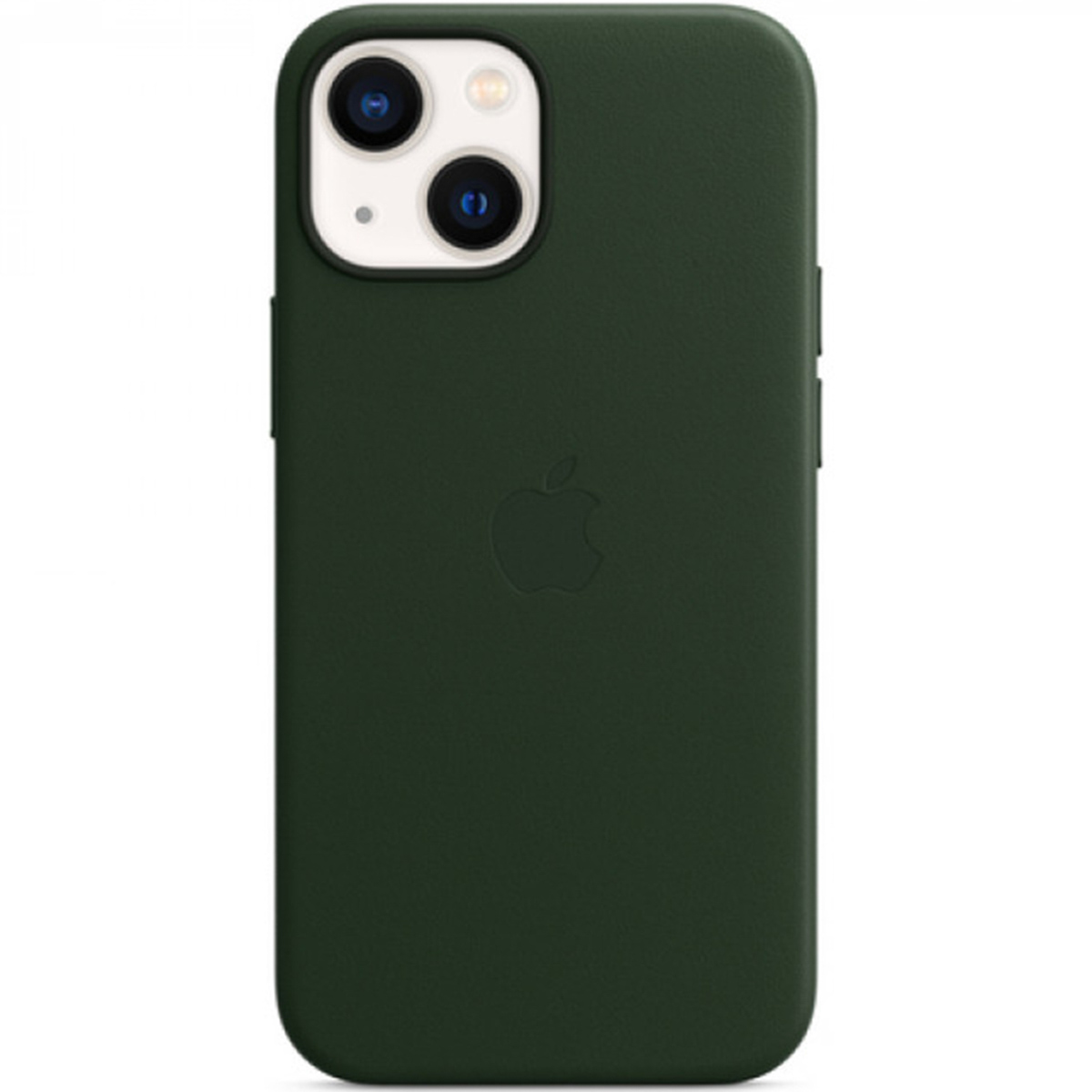 Leder-Case MagSafe für das Apple iPhone 13 Mini - Sequoia Green