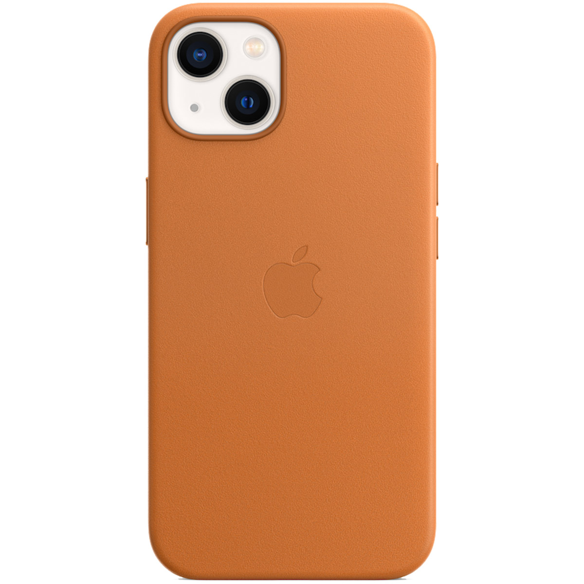Leder-Case MagSafe für das Apple iPhone 13 - Golden Brown