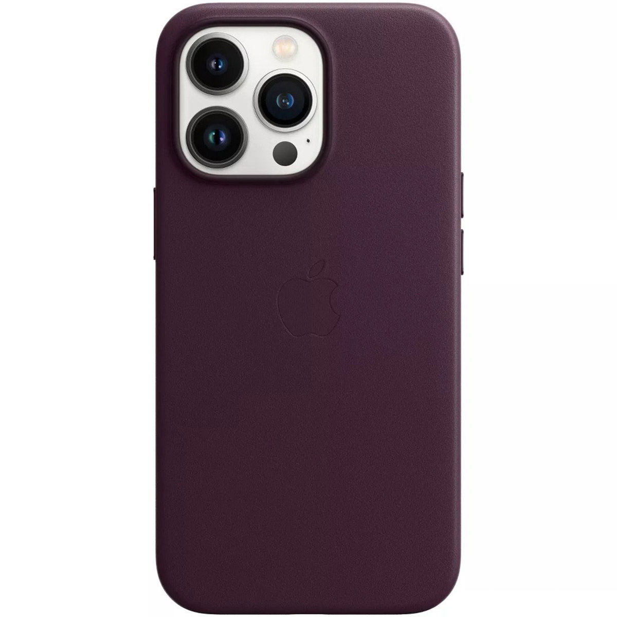 Leder-Case MagSafe für das Apple iPhone 13 Pro - Dark Cherry