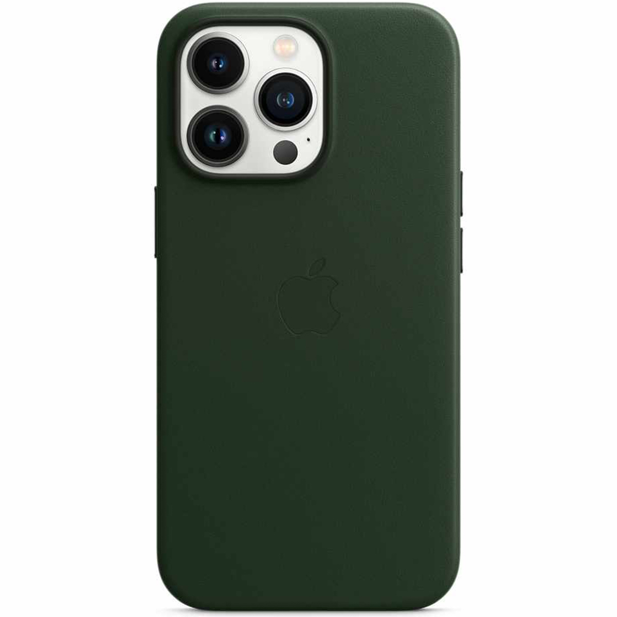 Leder-Case MagSafe für das Apple iPhone 13 Pro - Sequoia Green