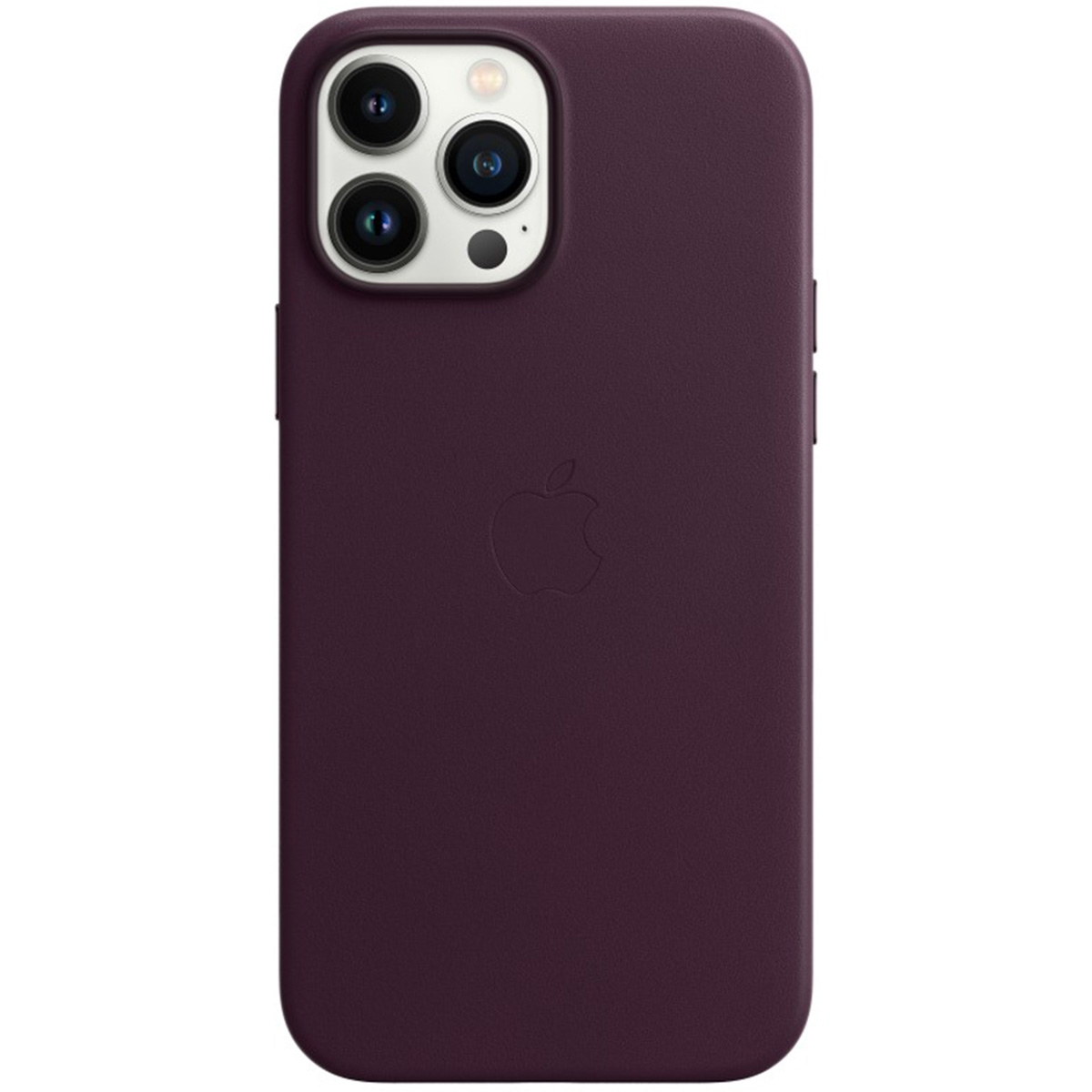 Leder-Case MagSafe für das Apple iPhone 13 Pro Max - Dark Cherry