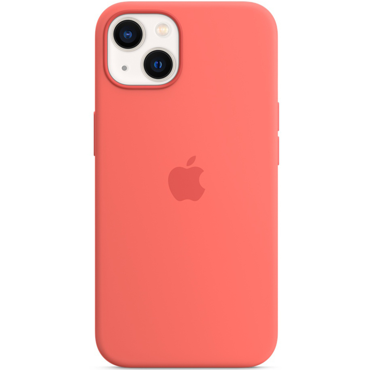 Silikon-Case MagSafe für das Apple iPhone 13 Mini - Pink Pomelo