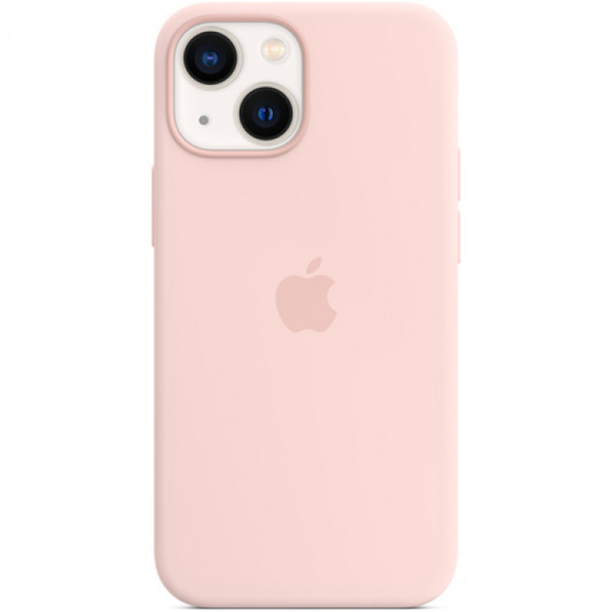 Silikon-Case MagSafe für das Apple iPhone 13 Mini - Chalk Pink