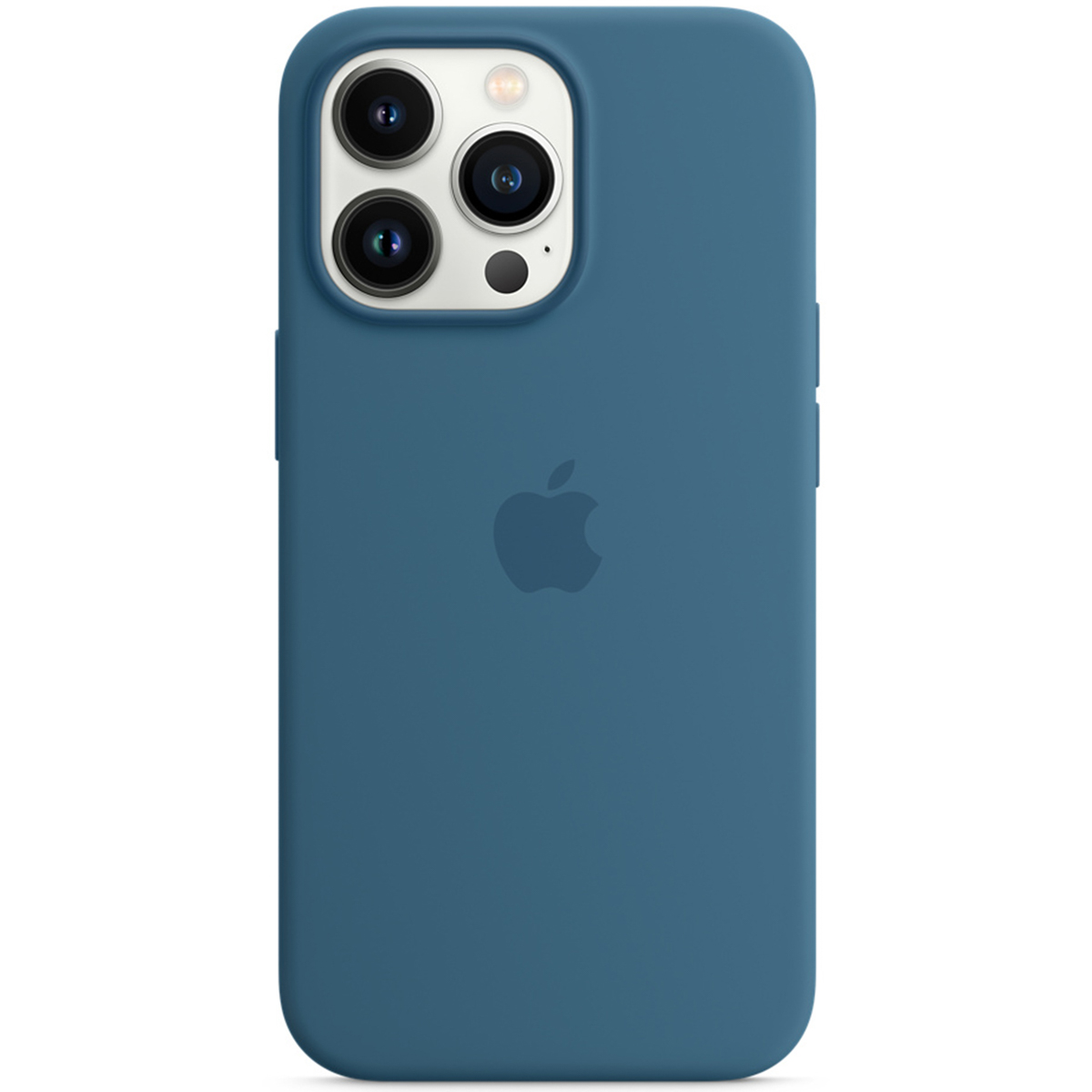 Silikon-Case MagSafe für das Apple iPhone 13 Pro - Blue Jay