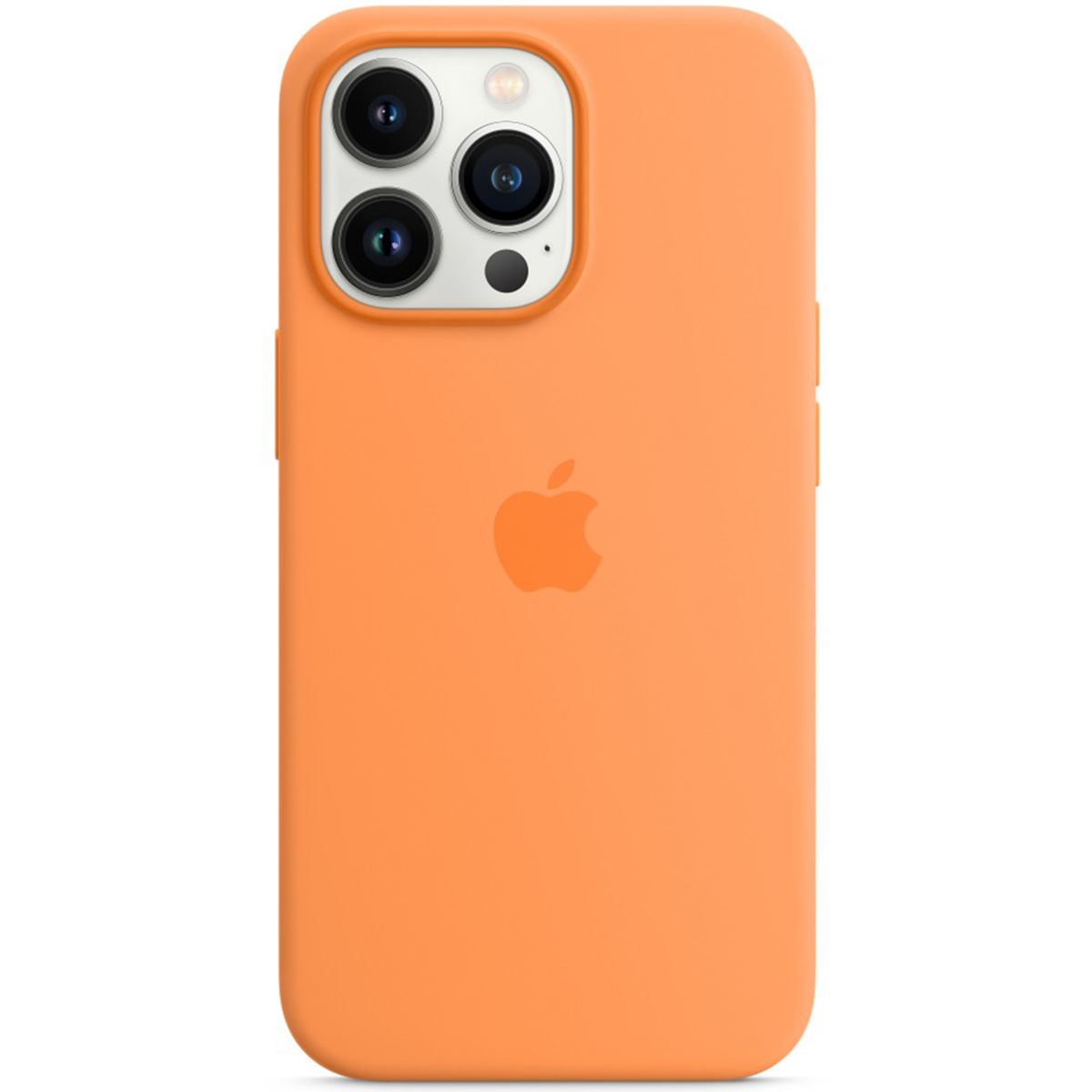 Silikon-Case MagSafe für das Apple iPhone 13 Pro Max - Marigold