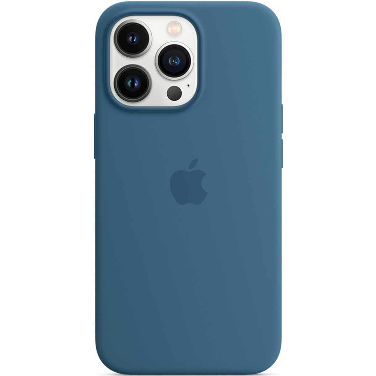 Silikon-Case MagSafe für das Apple iPhone 13 Pro Max - Blue Jay