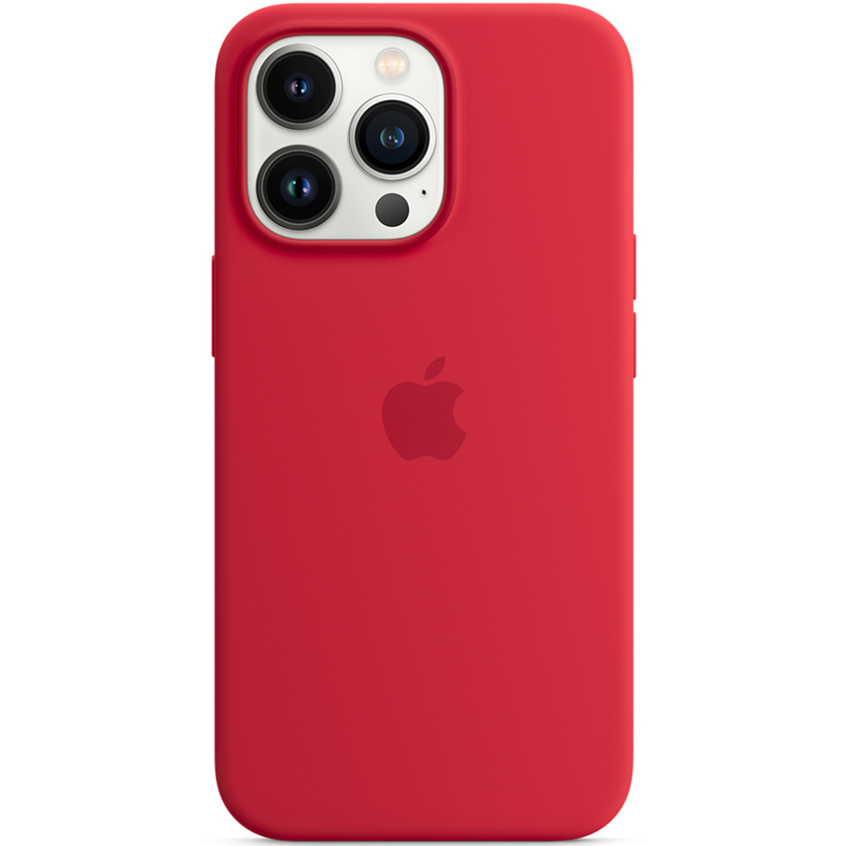 Silikon-Case MagSafe für das Apple iPhone 13 Pro Max - Red
