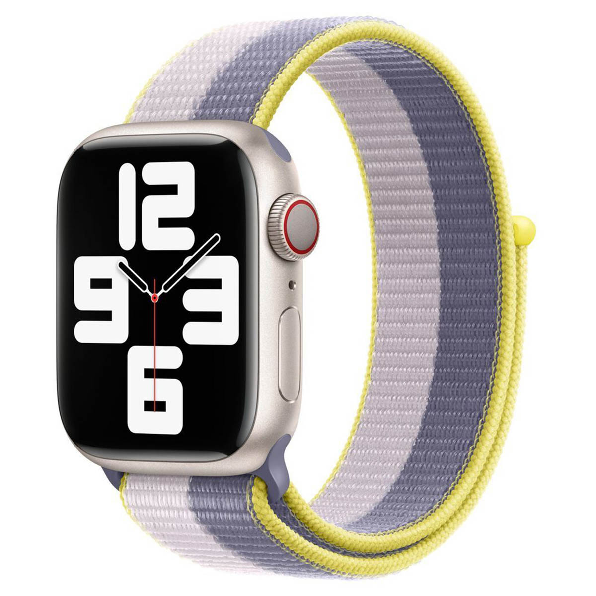 Sport Loop Armband für  Apple Watch | 44/45/46/49 mm – Lavender Gray/Light Lilac