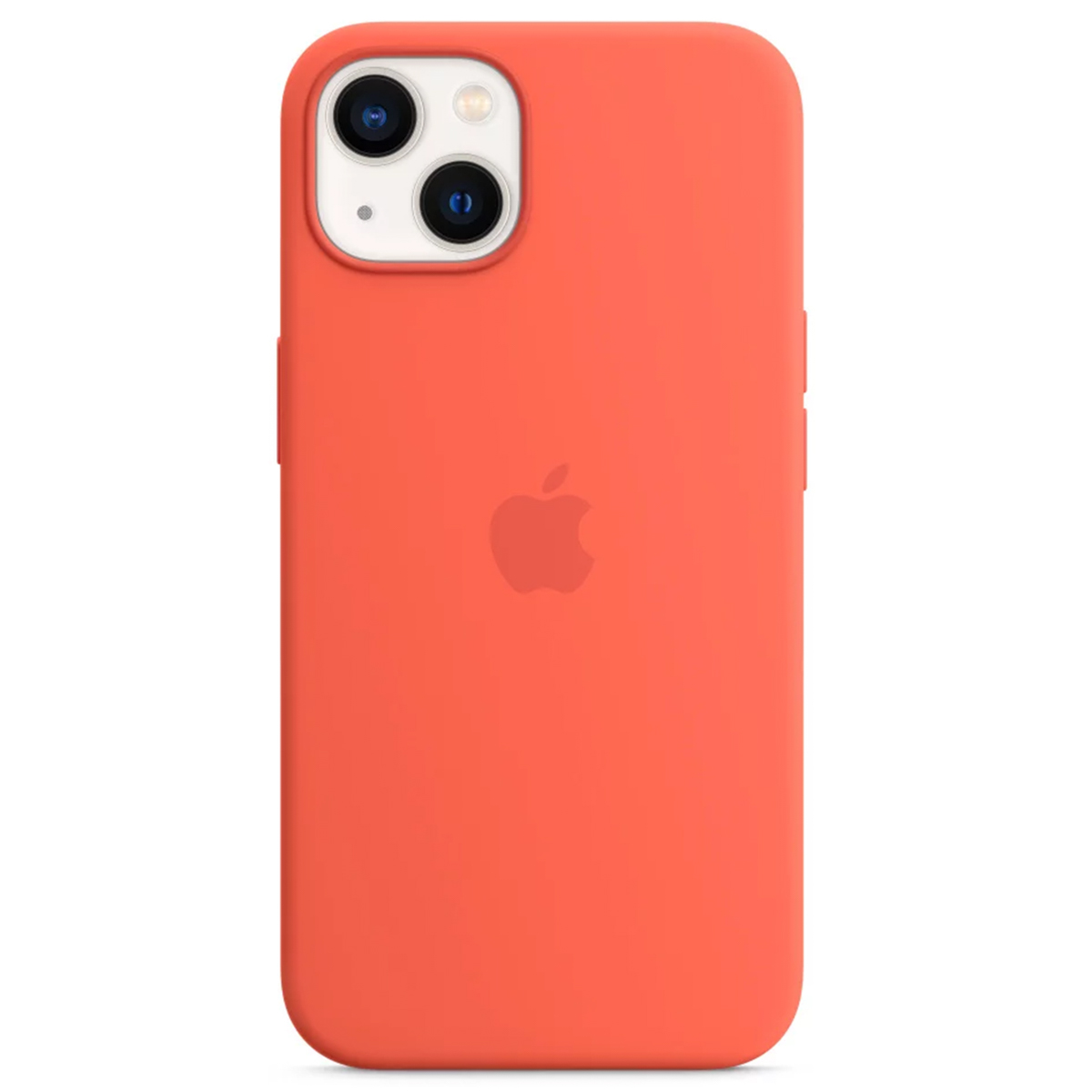 Silikon-Case MagSafe für das Apple iPhone 13 Mini - Nectarine