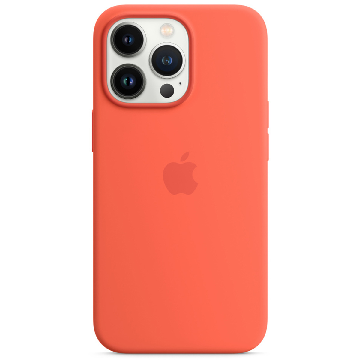 Silikon-Case MagSafe für das Apple iPhone 13 Pro – Nectarine