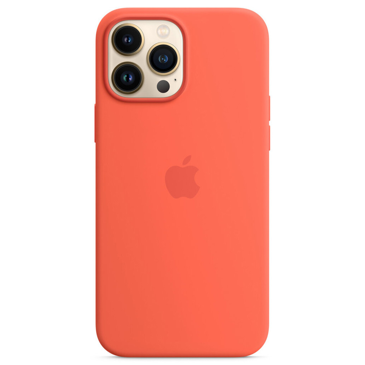 Silikon-Case MagSafe für das Apple iPhone 13 Pro Max – Nectarine
