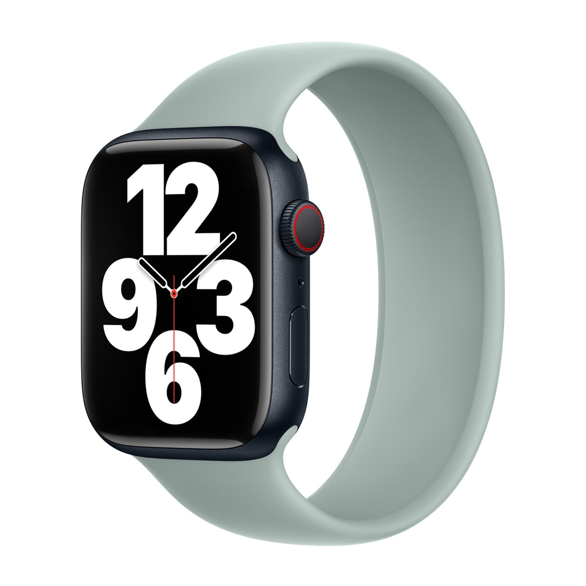 Silikon Solo Loop für Apple Watch | 44/45/46/49 mm – Größe 10 – Succulent