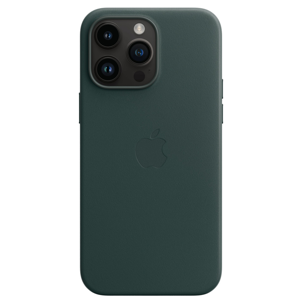 Leder-Case MagSafe für das Apple iPhone 14 Pro Max – Forest Green