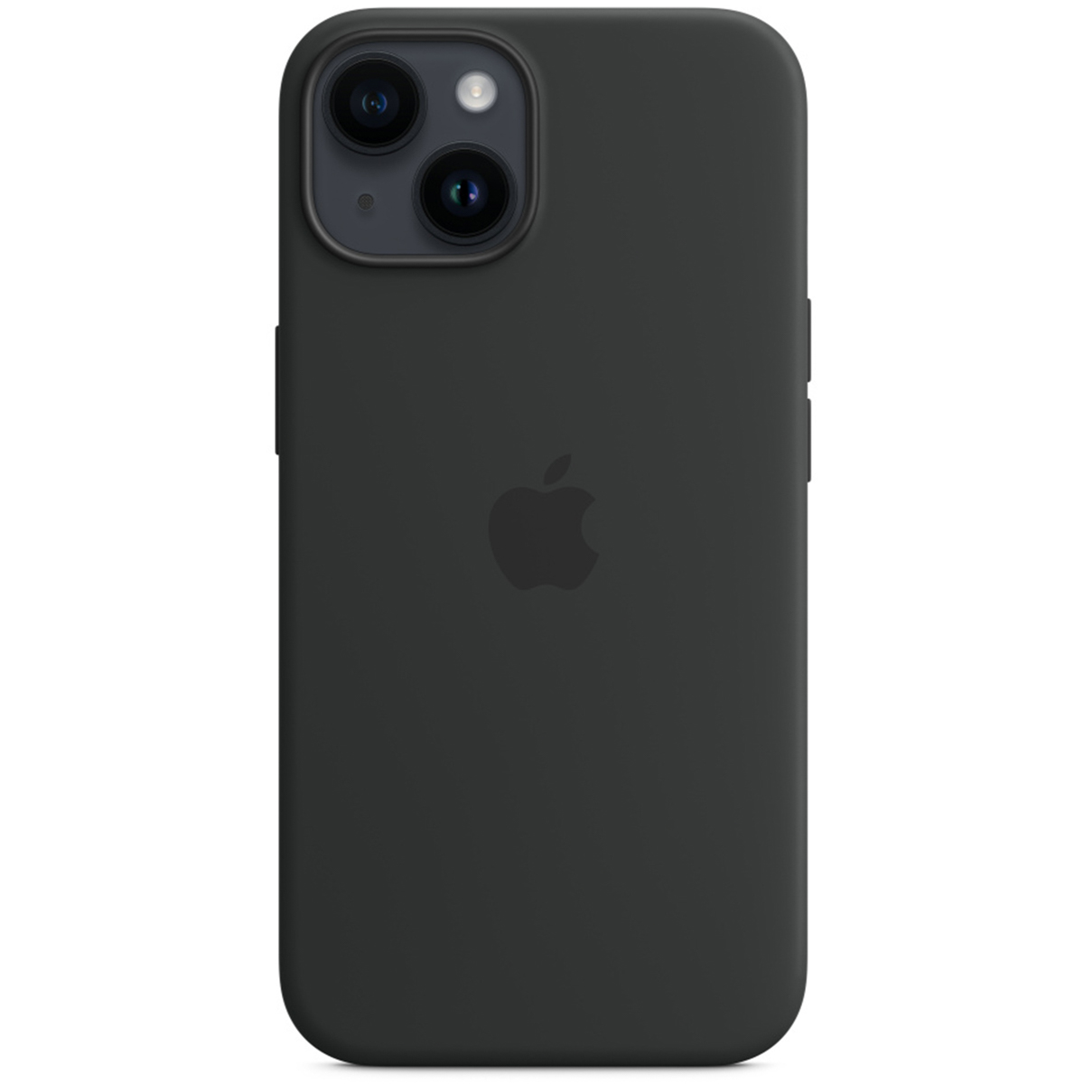 Silikon-Case MagSafe für das Apple iPhone 14 – Midnight