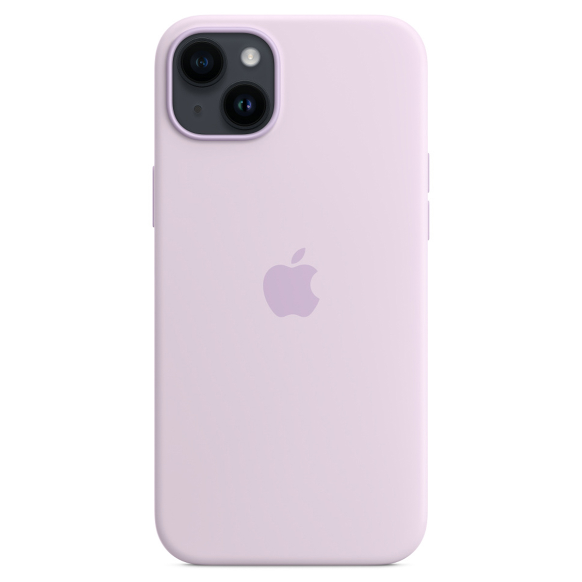 Silikon-Case MagSafe für das Apple iPhone 14 Plus - Lila