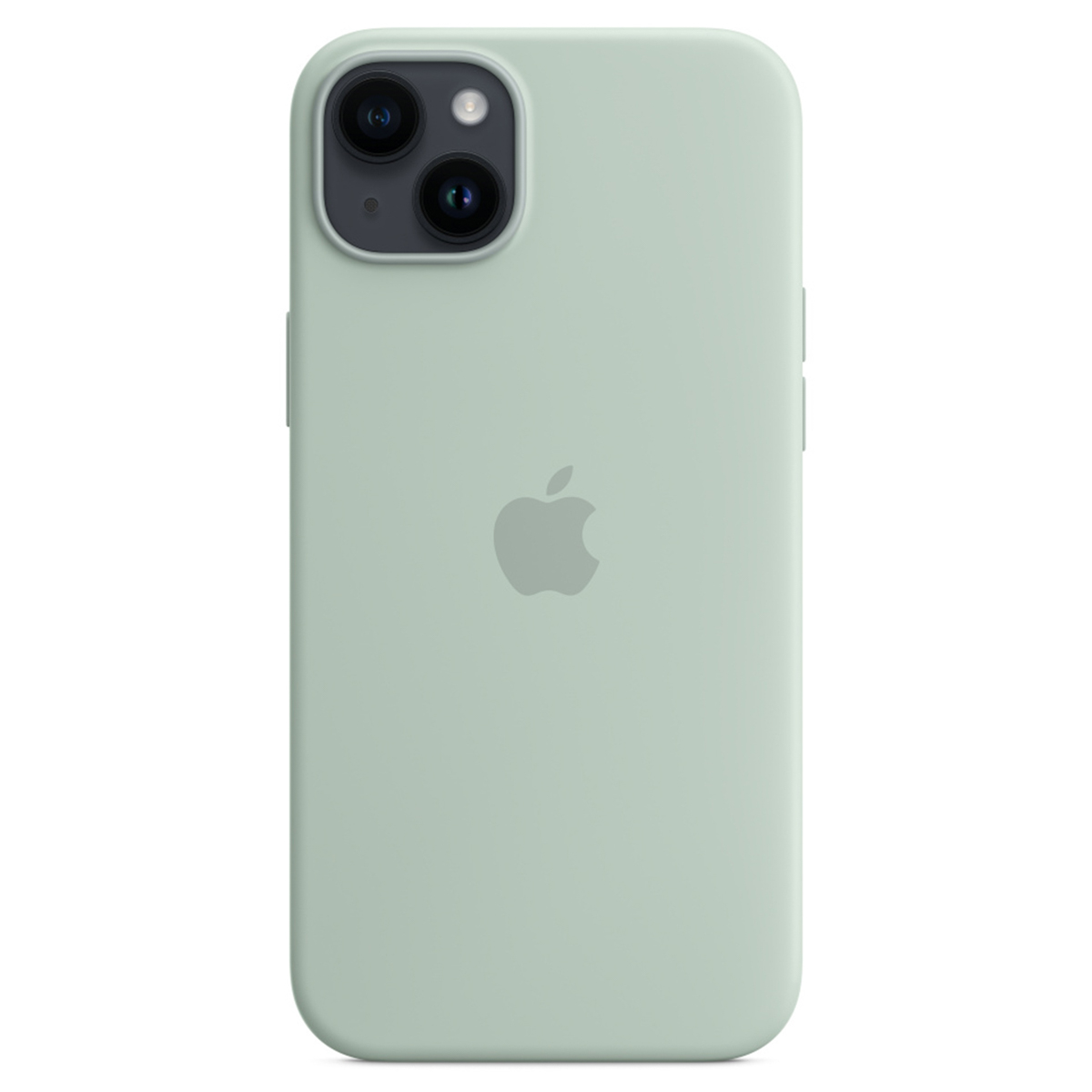 Silikon-Case MagSafe für das Apple iPhone 14 Plus – Succulent