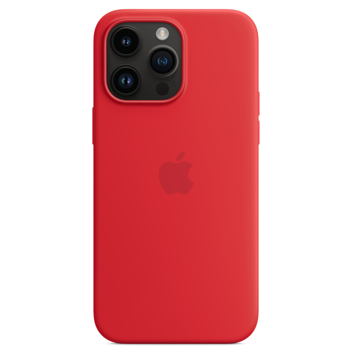 Silikon-Case MagSafe für das Apple iPhone 14 Pro Max - Red