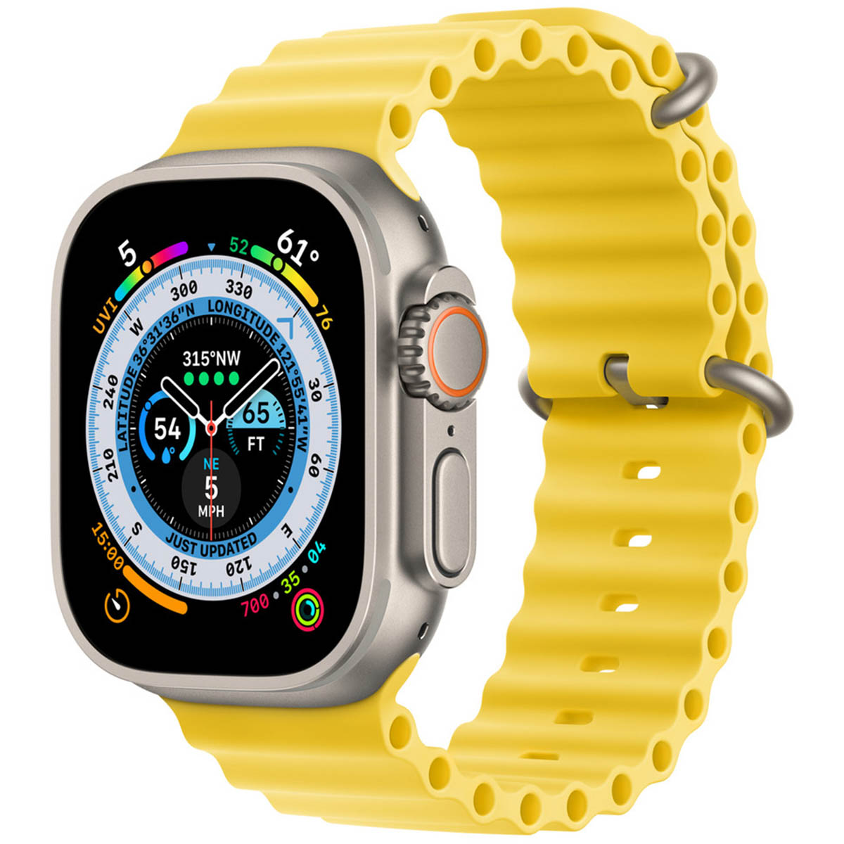 Ocean Armband für  Apple Watch | 44/45/46/49 mm – Yellow