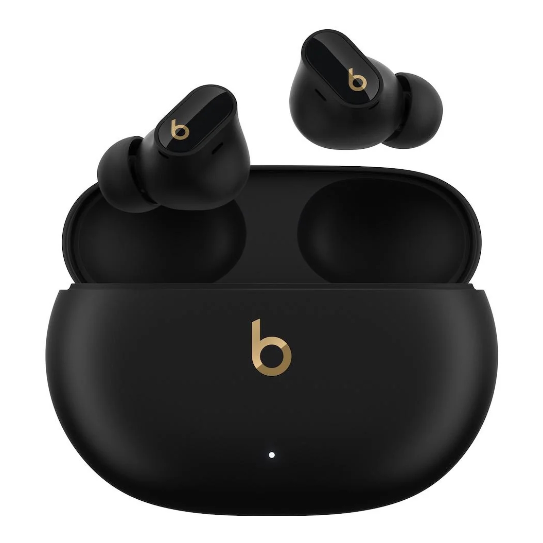 Beats Studio Buds + Earbuds – Kabellose Ohrhörer – Aktive Geräuschunterdrückung – Black / Gold