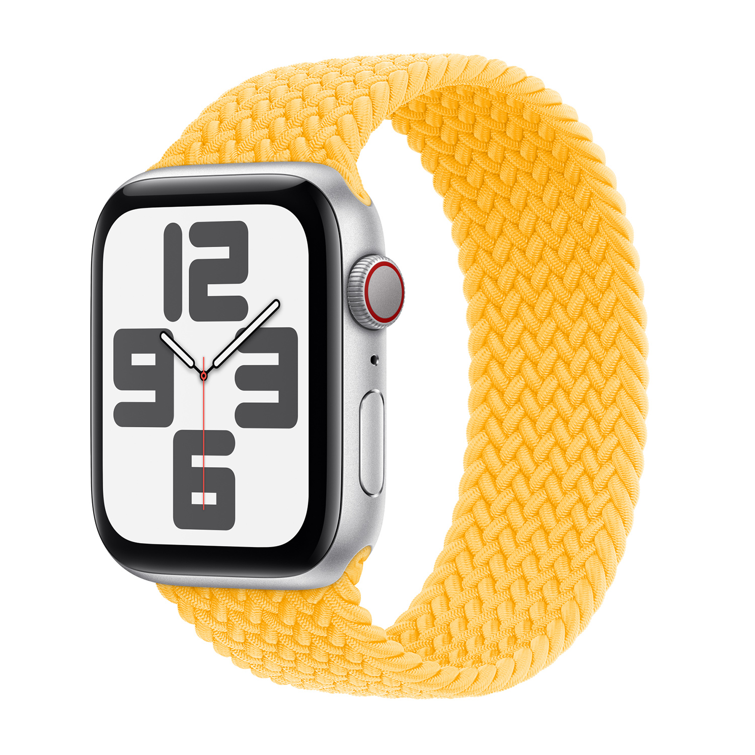 Geflochtenes Solo Loop für Apple Watch | 38/40/41/42 mm - Größe 2 - Sunshine