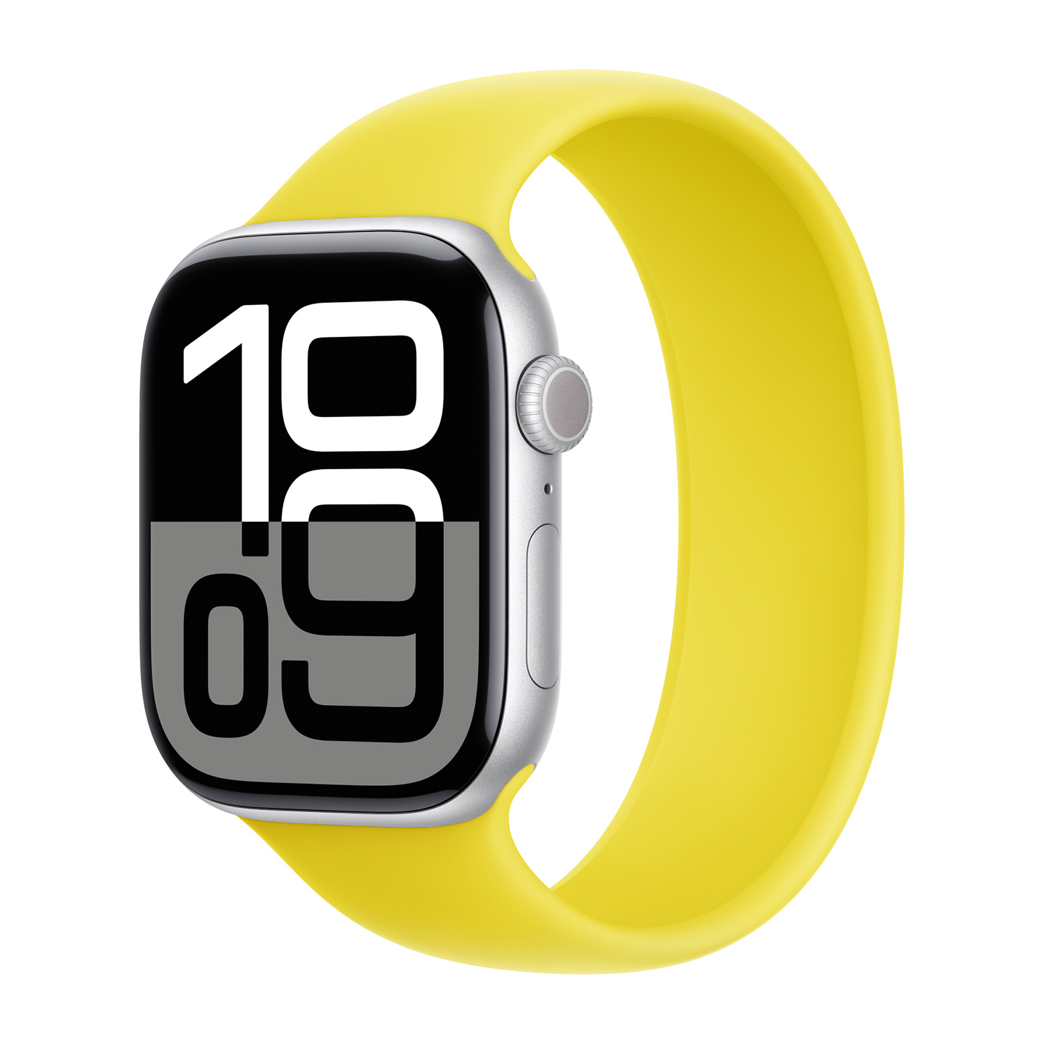 Silikon Solo Loop für Apple Watch | 38/40/41/42 mm - Größe 7 - Star Fruit