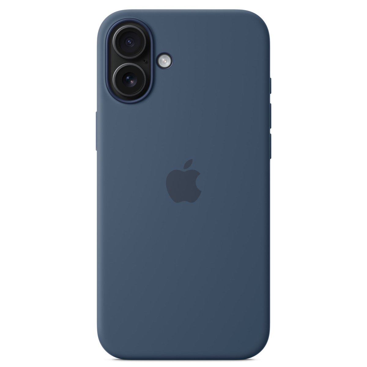 Silikon-Case MagSafe für das Apple iPhone 16 Plus - Denim Blue