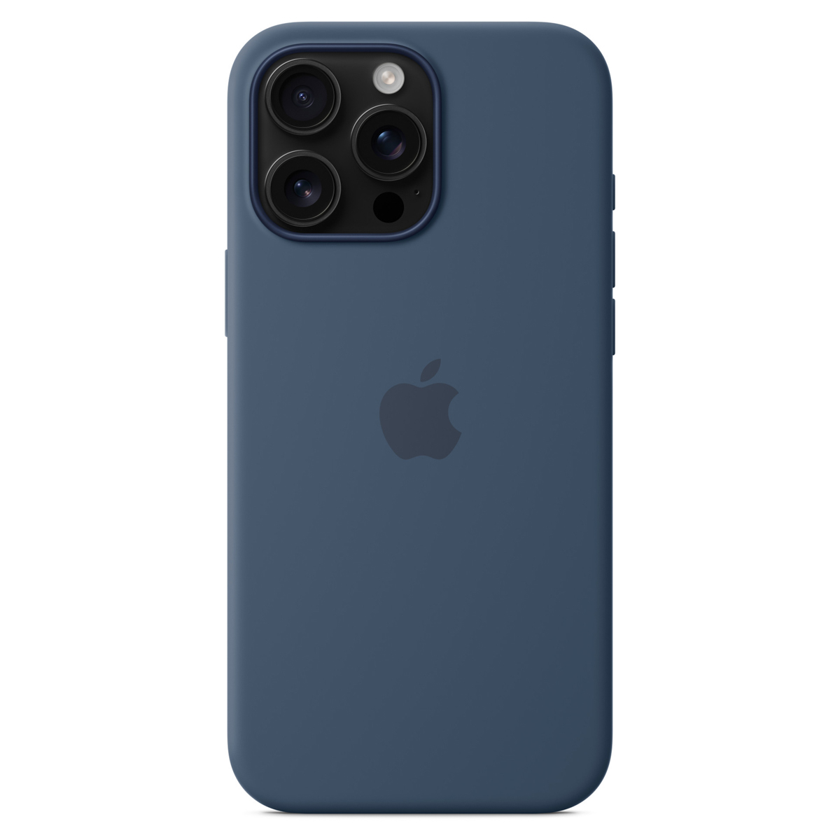 Silikon-Case MagSafe für das Apple iPhone 16 Pro Max - Denim Blue