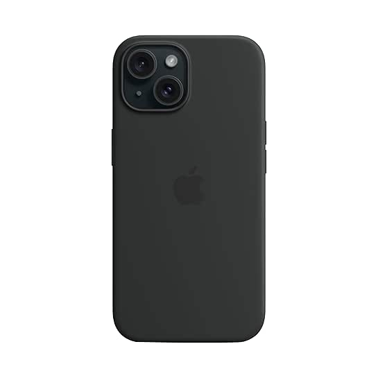 Silikon-Case MagSafe für das Apple iPhone 14 - Dunkelblau