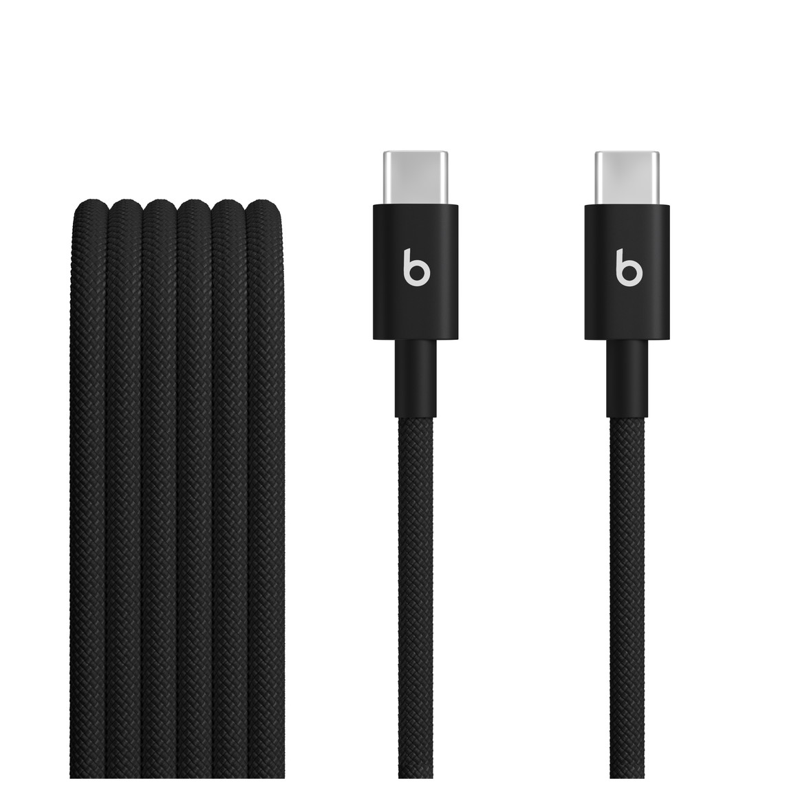 Beats Geflochtenes USB-C zu USB-C Kabel 60W - 1,5 Meter - Bolt Black