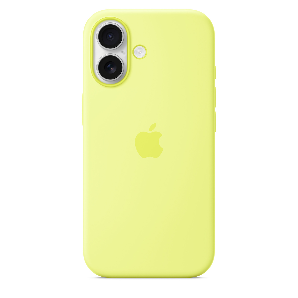 Silikonhülle mit MagSafe für das Apple iPhone 17 - Neon Yellow