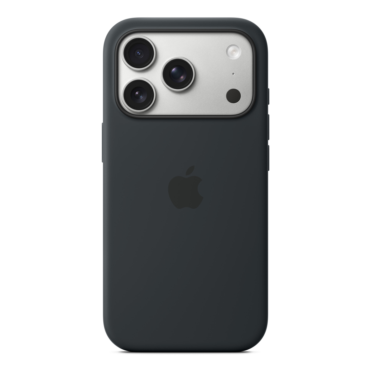 Silikonhülle mit MagSafe für das Apple iPhone 17 Pro Max - Schwarz