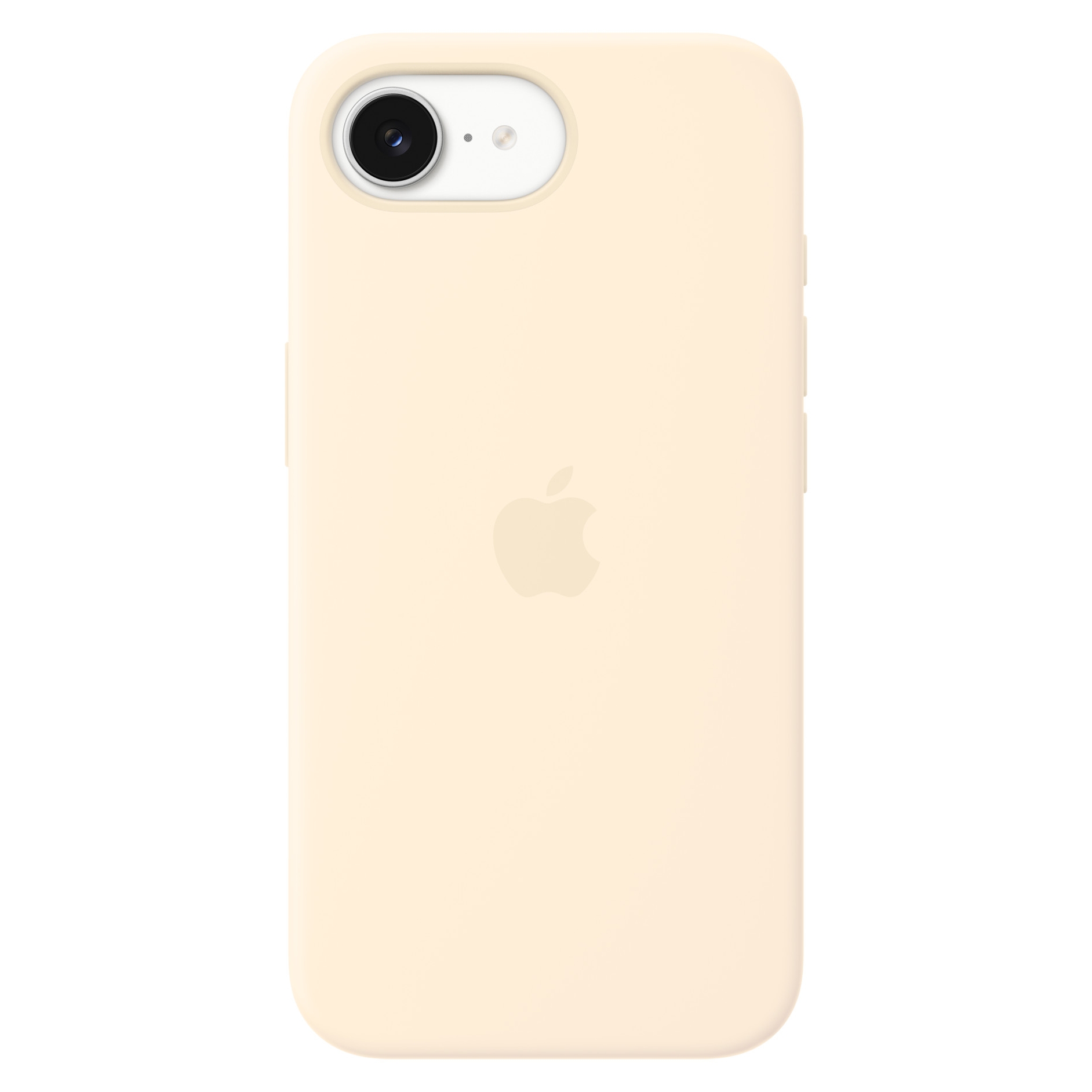 Silikonhülle mit MagSafe für das Apple iPhone 17e - Vanilla