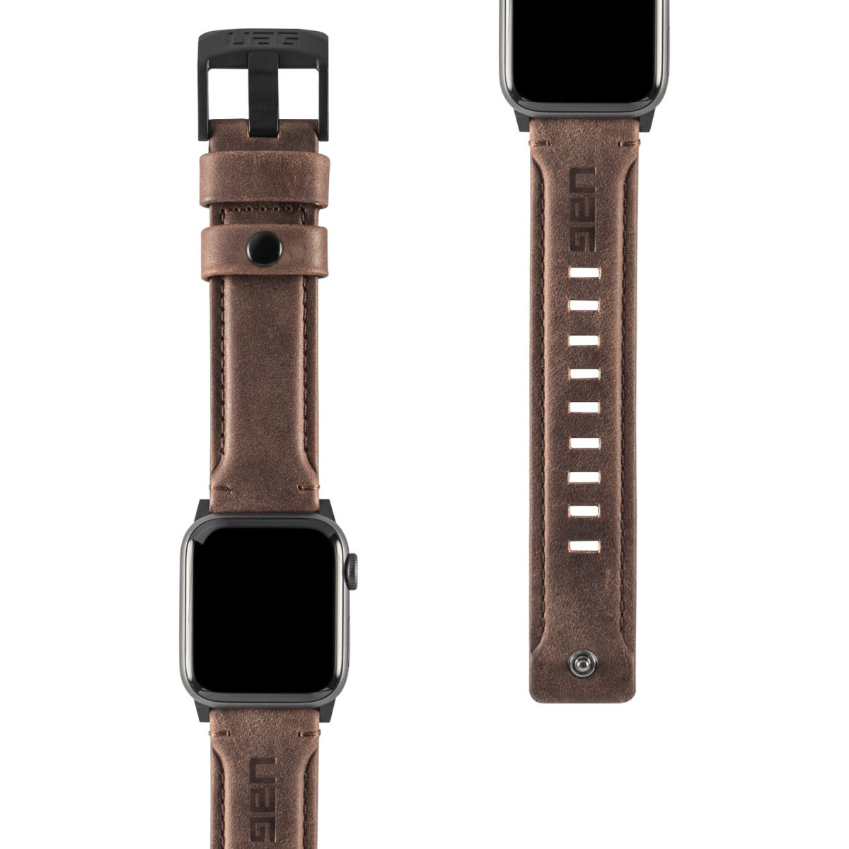 UAG Leather Strap Armband für  Apple Watch | 38/40/41/42 mm - Braun