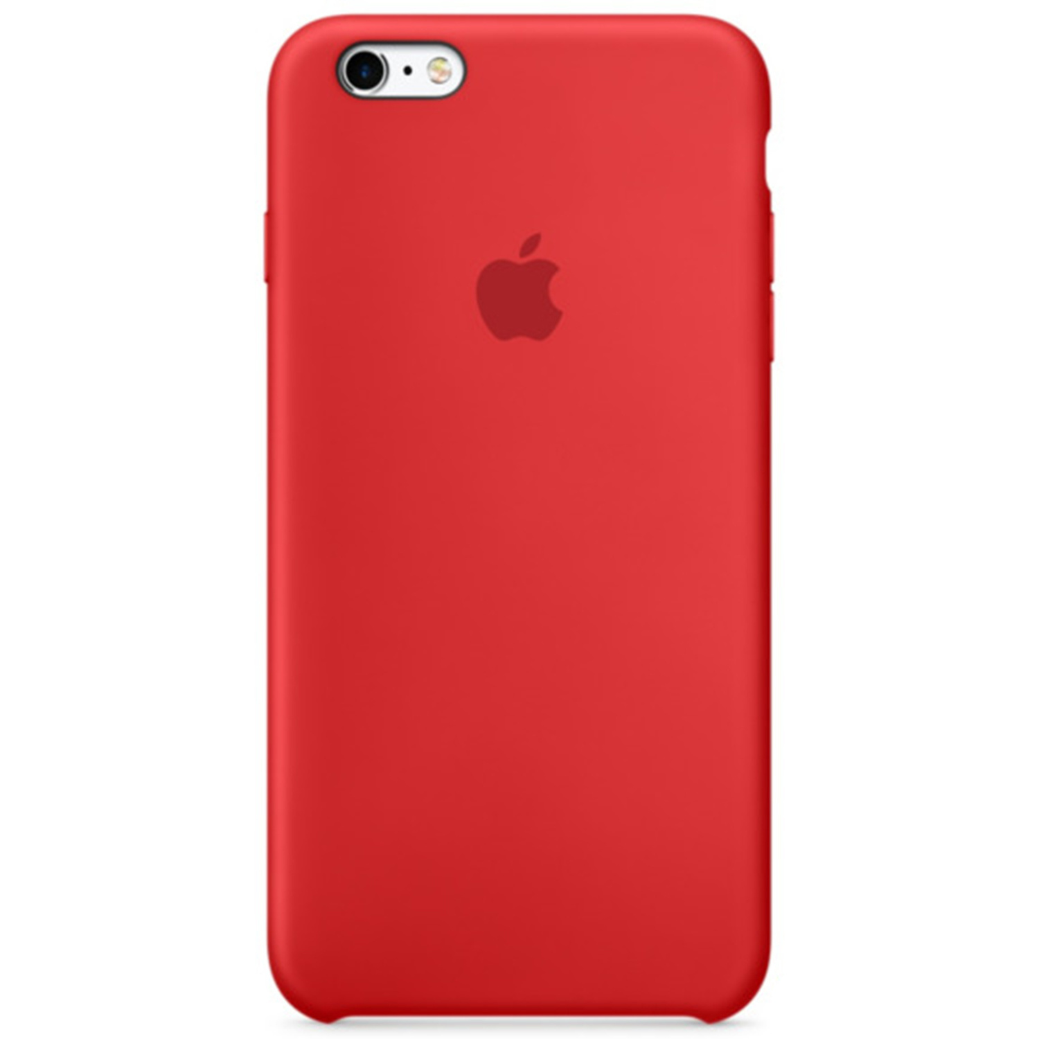 Silikoncase für das Apple iPhone 6(s) Plus - Red