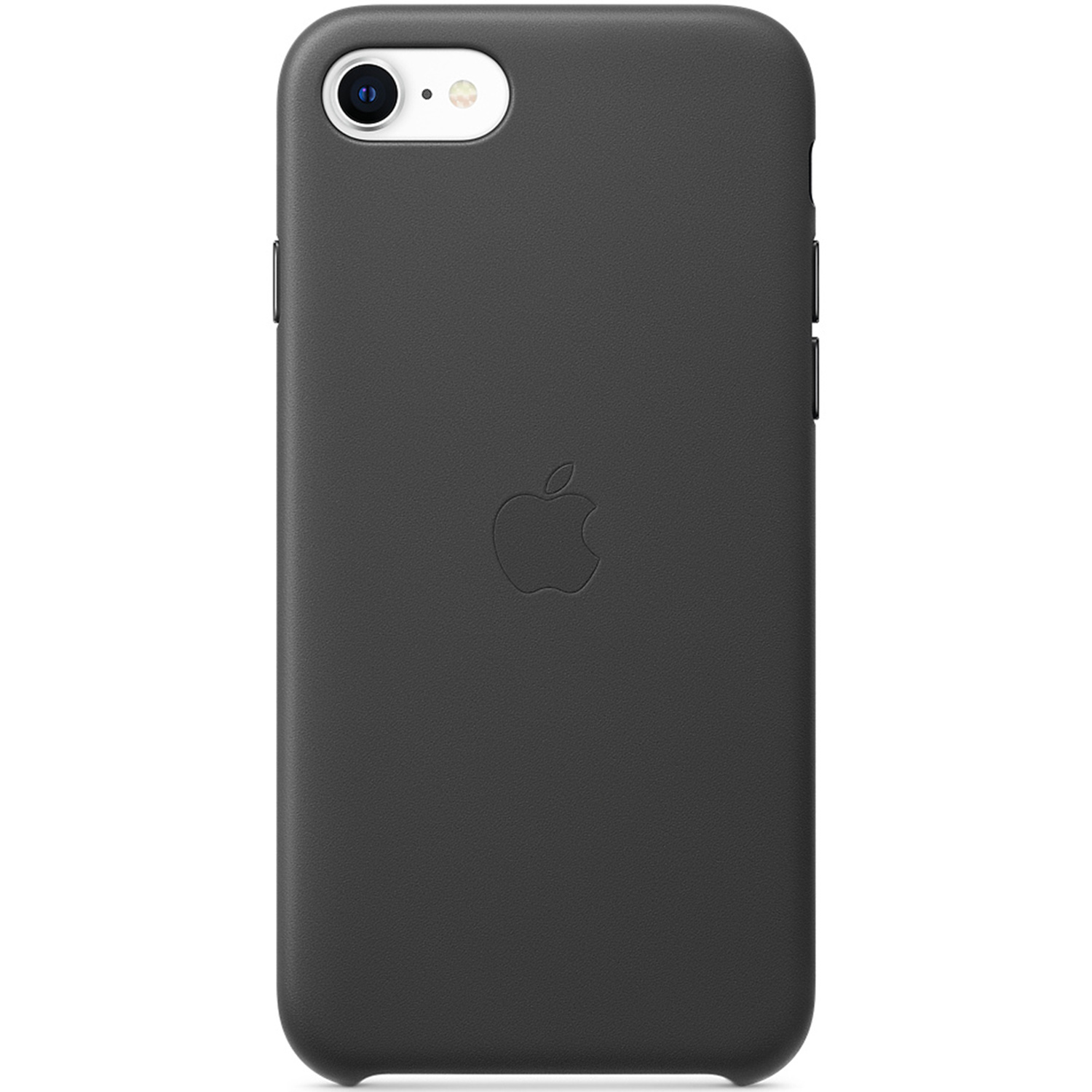 Leder-Case für das Apple iPhone SE (2022 / 2020) – Schwarz
